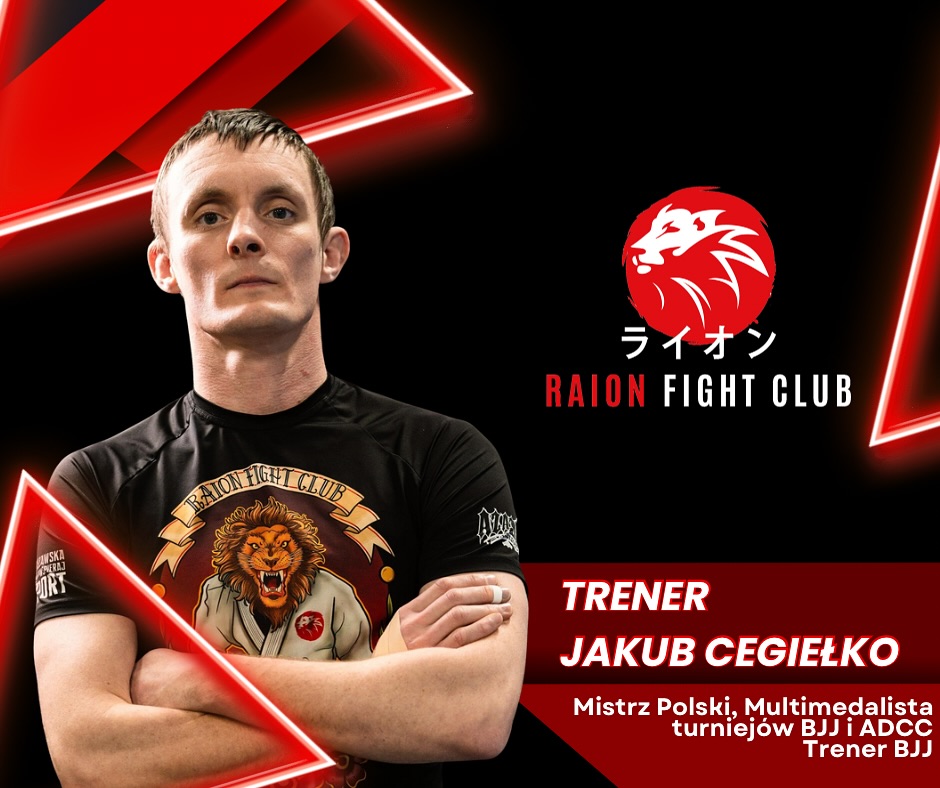 Jakub Cegiełko trener w Raion Fight Club
