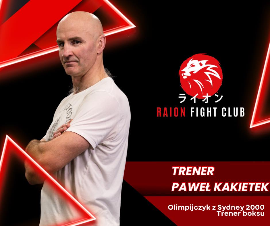 Paweł Kakietek trener boksu w Raion Fight Club