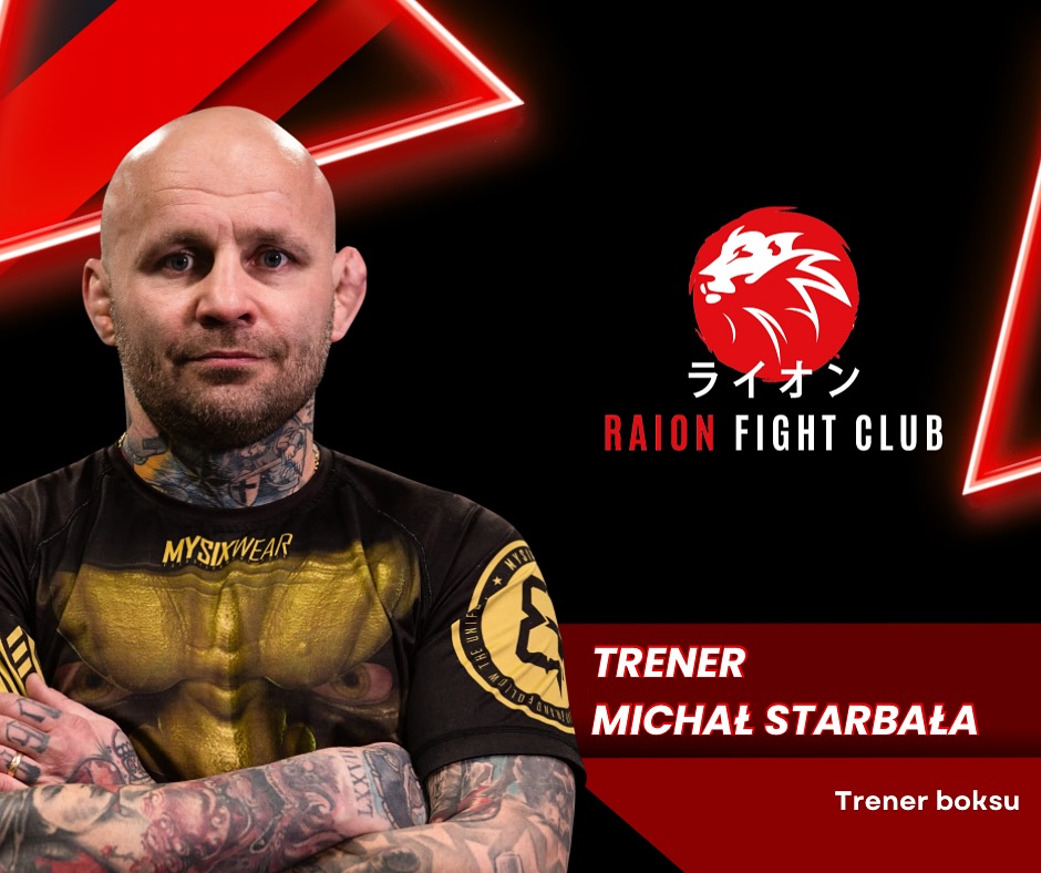 Michał Starbała trener w Raion Fight Club
